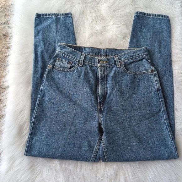 Rare Vintage Levis 512 Medium Wash High Waisted Jeans Waist 33" - Picture 13 of 14